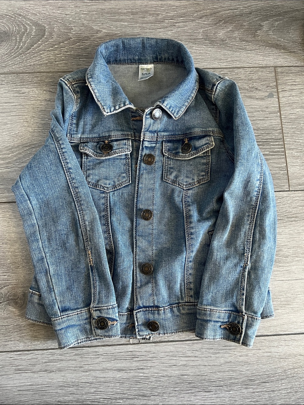 Carter's Light Blue Denim Jean Jacket for Kids